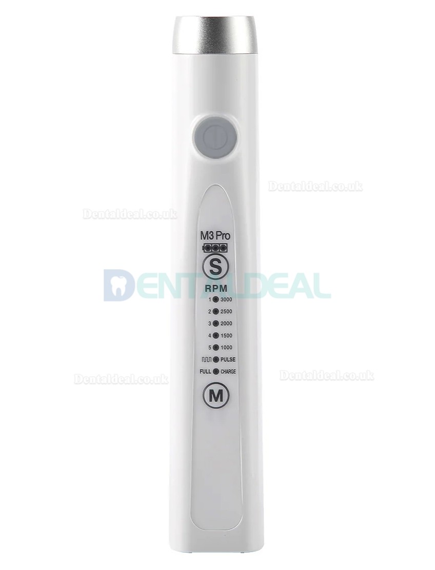 M3Pro Wireless Dental Prophy Handpieces 5 Speed Settings 360°Rotating
